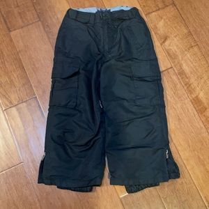 Cherokee XS black snow pants winter ski snowboard
